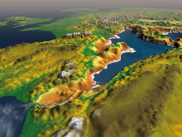 Reconstrucción paleogeográfica del paisaje geológico en el karst en yeso de Sorbas